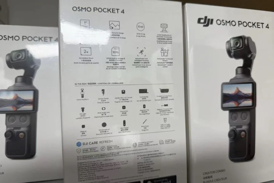 Khám Phá Dji Osmo Pocket 4: Cảm Biến 1 Inch, Bộ Nhớ Trong Và Combo Phụ Kiện Đáng Chú Ý