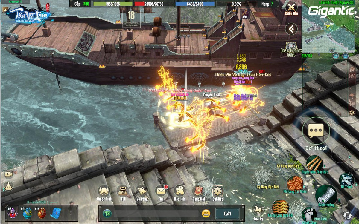 Tân Võ Lâm: Trải Nghiệm Giang Hồ Đích Thực Trong Thế Giới MMORPG Hiện Đại