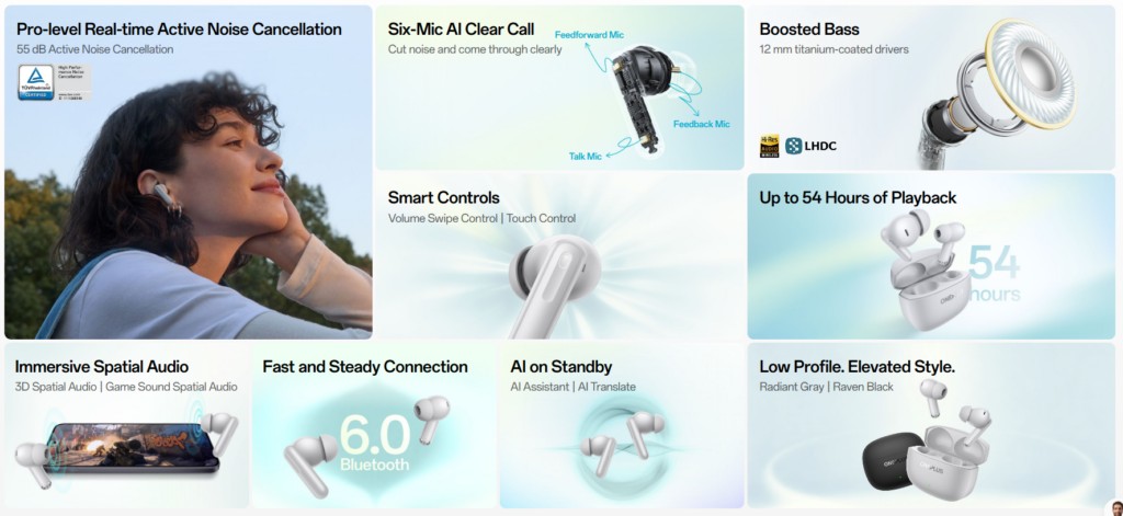 114cabda00f0489ab1a4e30ecce76dba-17739361034422557-1773984062825-1773984062932595958718 OnePlus Nord Buds 4 Pro trình làng tại Ấn Độ với chống ồn chủ động 55dB và thời lượng pin ấn tượng - Ảnh 2.
