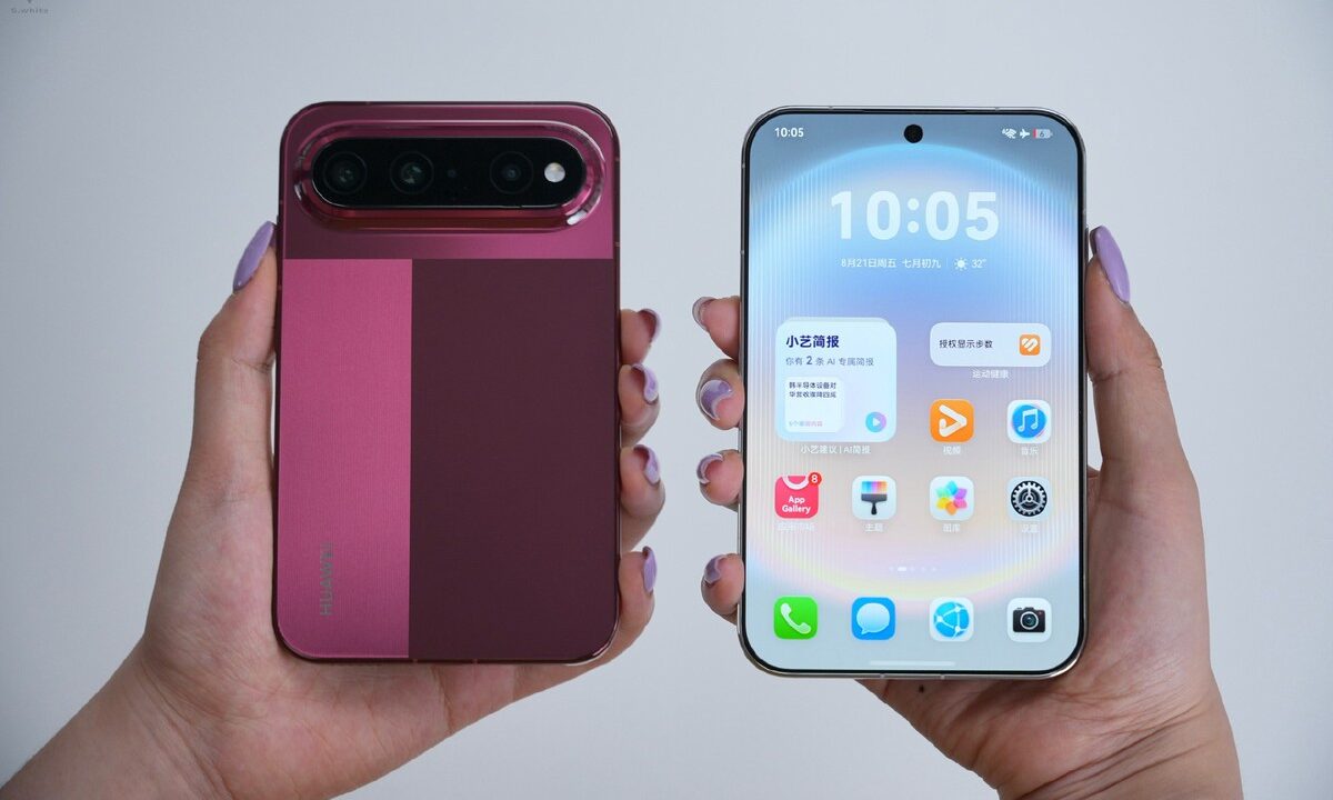 Huawei Trình Làng Pura X View: Điện Thoại Thanh Với Thiết Kế Màn Hình Mới Lạ