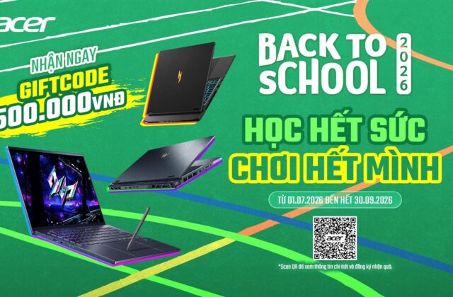 Khám Phá Chương Trình Khuyến Mãi Học Tập Từ Acer Năm 2026