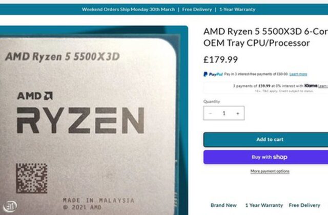 AMD Ryzen 5 5500X3D: Chiến Lược Mở Rộng Thị Trường và Giá Cả Hấp Dẫn
