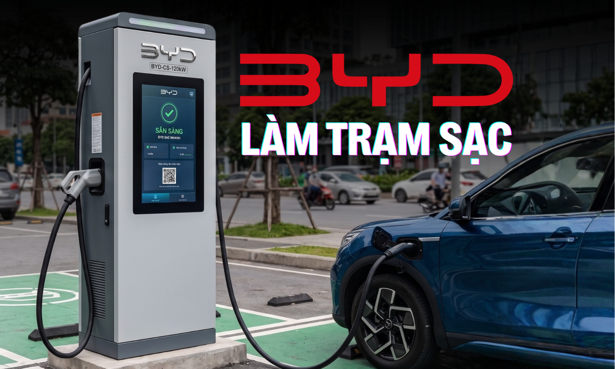 Trạm Sạc BYD Mới Nhất Tại Việt Nam: Chỉ Sạc Được Một Xe Và Điểm Đặc Biệt