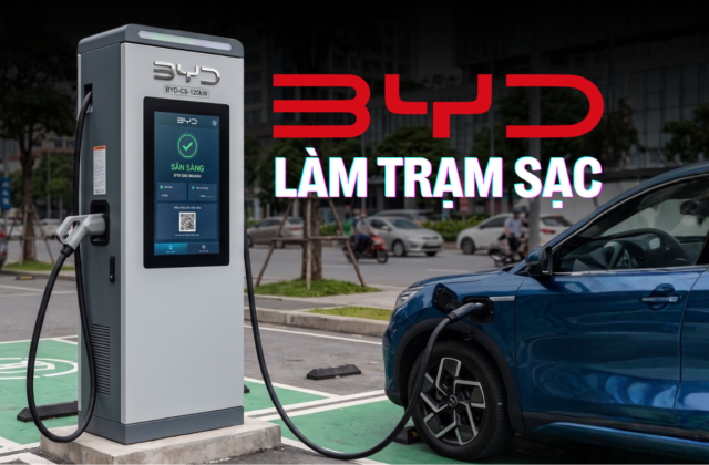 Trạm Sạc BYD Mới Nhất Tại Việt Nam: Chỉ Sạc Được Một Xe Và Điểm Đặc Biệt