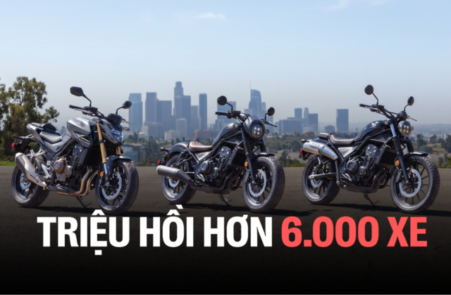 Hơn 6.000 Chiếc Xe Máy Honda Tại Việt Nam Được Triệu Hồi: Nguy Cơ Trượt Ngã Và Cháy Nổ