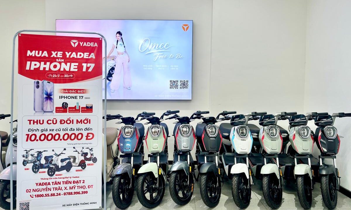 Khuyến Mãi Đặc Biệt Khi Mua Xe Điện YADEA Trong Mùa Tựu Trường