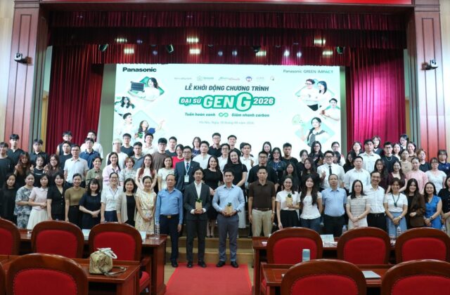 Khởi Động Chương Trình Đại Sứ Gen G 2026: Tạo Động Lực Cho Người Trẻ Bảo Vệ Môi Trường