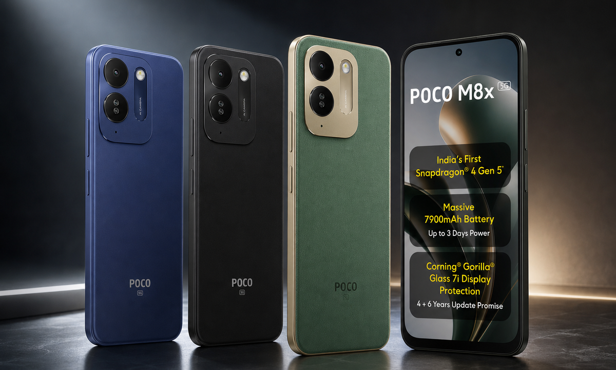 Poco M8x 5G: Smartphone Giá Rẻ Đột Phá Với Chip Snapdragon 4 Gen 5