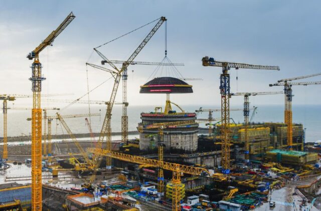 Khám Phá Công Nghệ Nâng Hạ Mái Vòm Hạt Nhân 270 Tấn Tại Trung Quốc