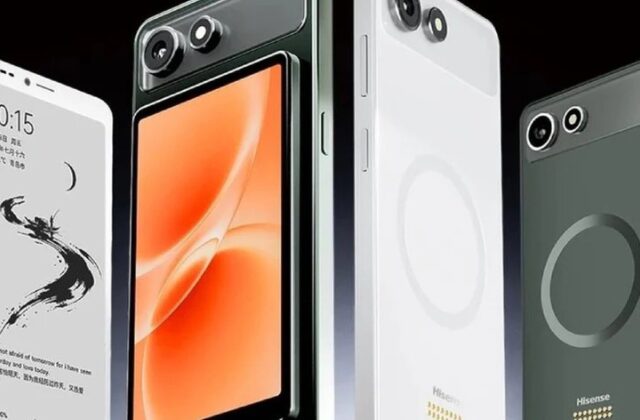 Giới Thiệu Smartphone Độc Đáo: Hisense A10 với Màn Hình e-ink và Tùy Chọn Màn Hình Màu