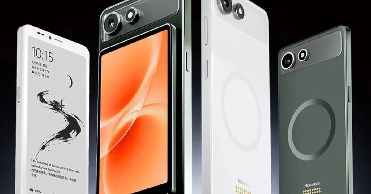 Giới Thiệu Smartphone Độc Đáo: Hisense A10 với Màn Hình e-ink và Tùy Chọn Màn Hình Màu