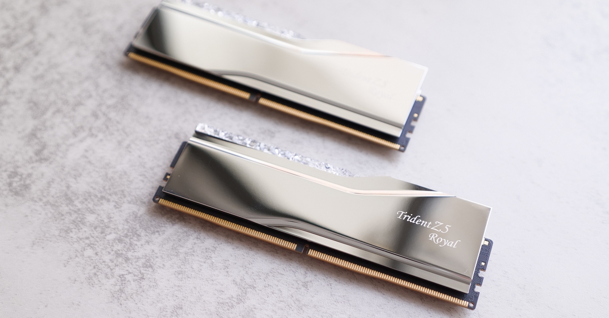 Khám Phá G.Skill Trident Z5 Royal DDR5-8000: Hiệu Năng Vượt Trội và Thiết Kế Sang Trọng