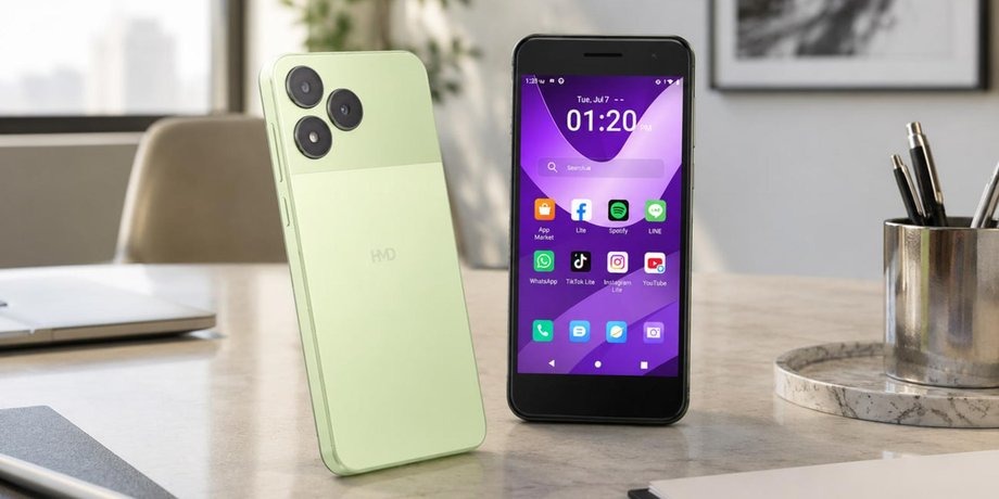 HMD Ra Mắt Smartphone Giá Rẻ HMD Asha 305 Với Thiết Kế Tương Tự iPhone 17 Pro Max