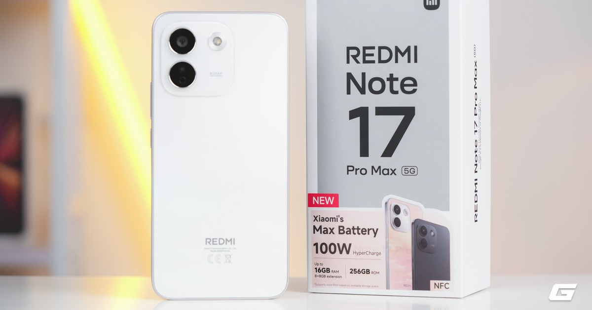 Khám Phá REDMI Note 17 Pro Max: Điện Thoại Pin 10.000mAh Vượt Trội Từ Xiaomi
