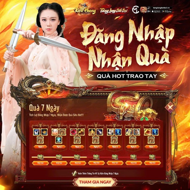 Tàng Long Bất Bại Mobile CMPlay: Khám Phá Thế Giới Kiếm Hiệp Tươi Mới - Ảnh 2. Tàng Long Bất Bại Mobile CMPlay: Khám Phá Thế Giới Kiếm Hiệp Tươi Mới - Ảnh 2.
