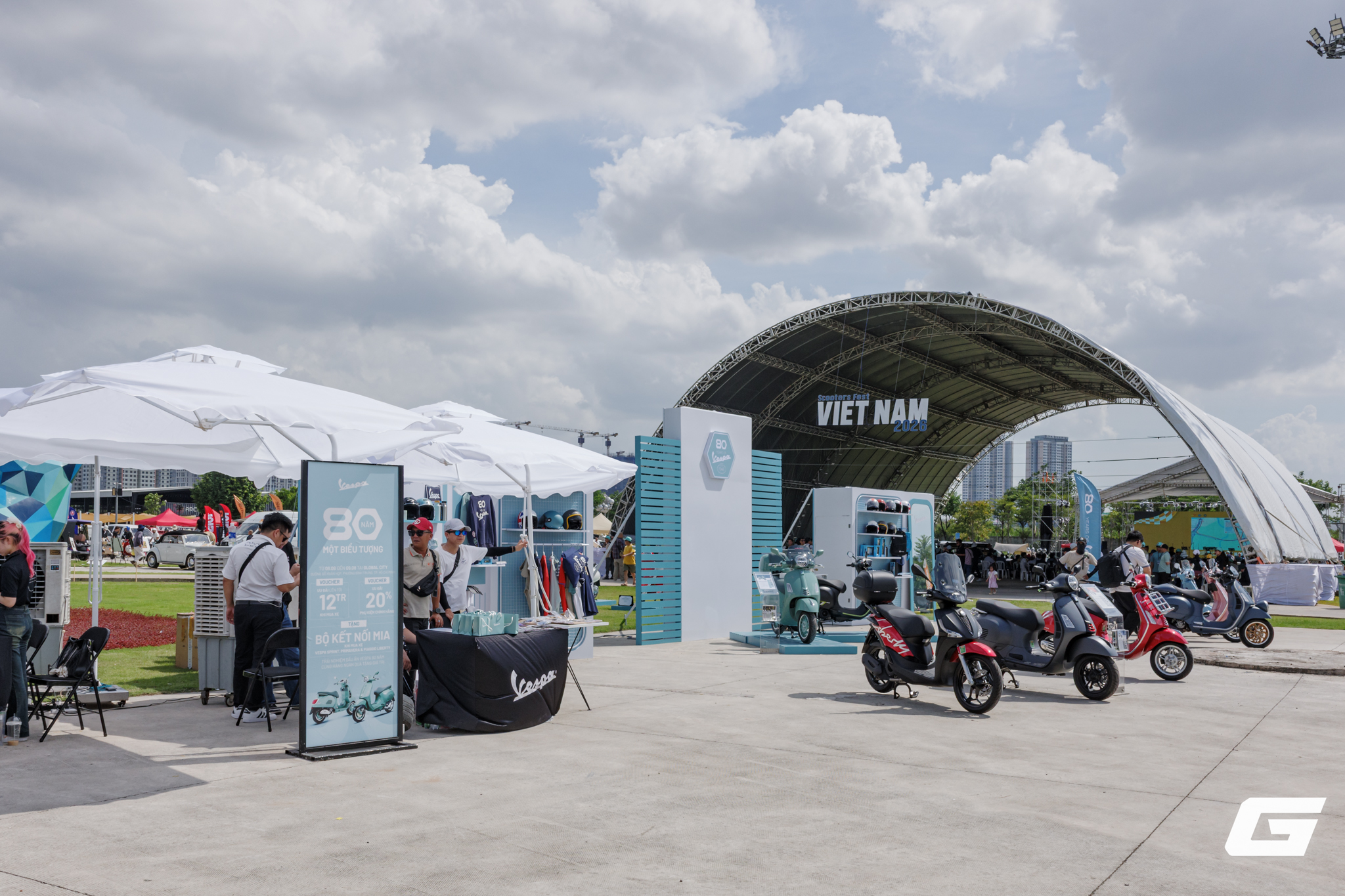 Vespa kỷ niệm 80 năm tại Vietnam Scooters Fest 2026- Ảnh 2.