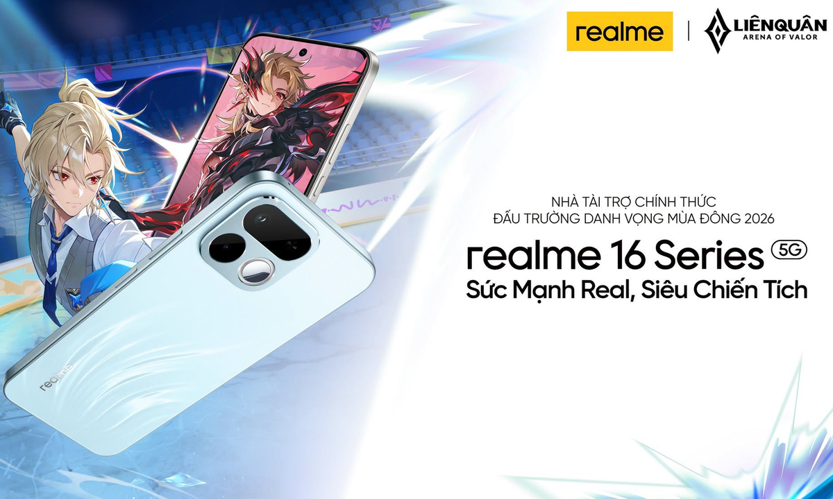 realme Đồng Hành Cùng Đấu Trường Danh Vọng: Cột Mốc Thứ Ba Liên Tiếp