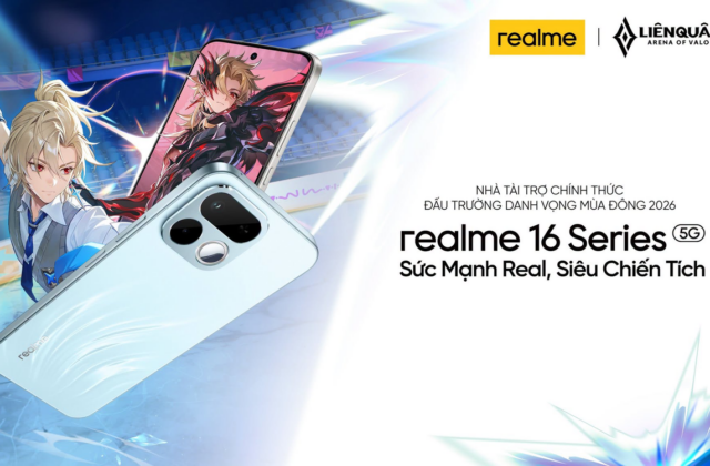 realme Đồng Hành Cùng Đấu Trường Danh Vọng: Cột Mốc Thứ Ba Liên Tiếp