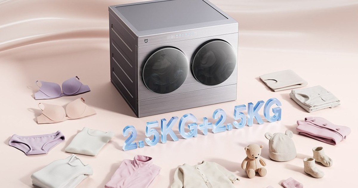 Máy Giặt Sấy Mini Hai Lồng Độc Lập Của Xiaomi: Giải Pháp Thông Minh Cho Gia Đình