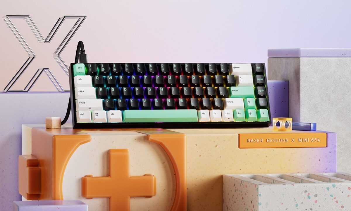 Razer hạ chuẩn giá cho bàn phím cơ: Reclusa X Mini 65% định vị phân khúc mới