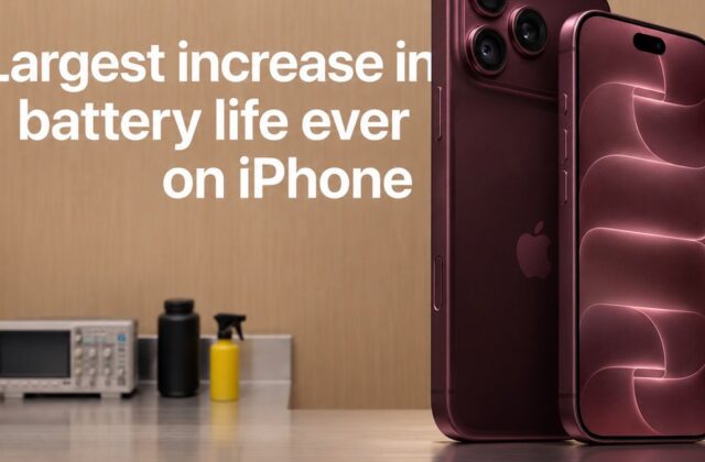 Thời lượng pin iPhone 18 Pro: phân tích kỹ các con số Apple công bố