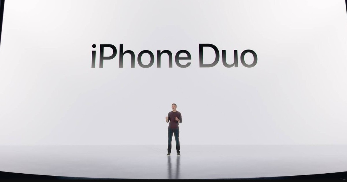 iPhone Duo — Khi Apple tái tưởng tượng điện thoại gập theo cách của mình