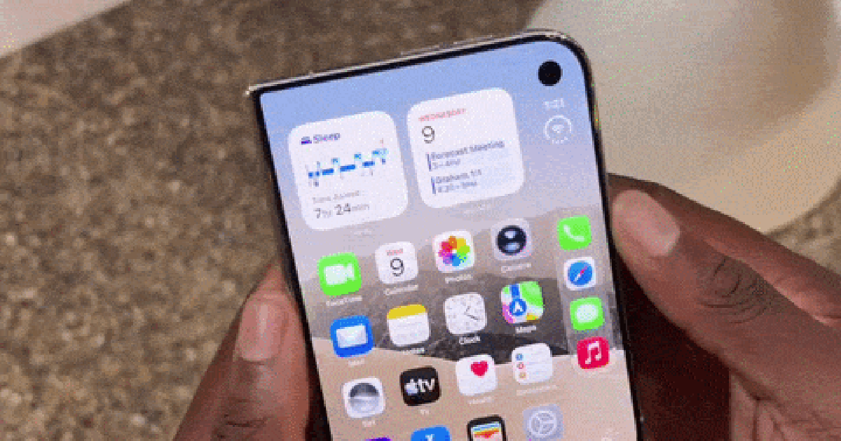 Giao diện ‘chảy’ của iPhone Duo: Khi chuyển động nhỏ làm thay đổi cảm nhận người dùng