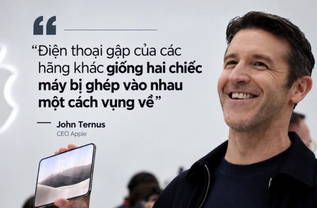 John Ternus và bước ngoặt: Apple đổi giọng trên sân khấu