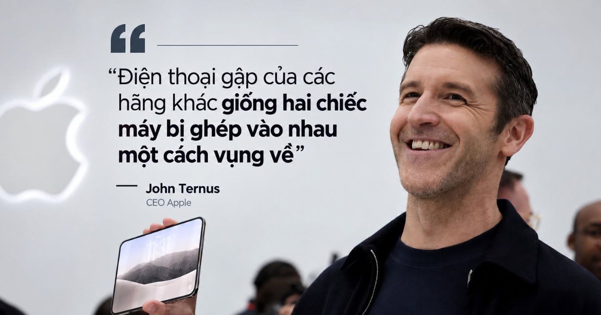 John Ternus và bước ngoặt: Apple đổi giọng trên sân khấu