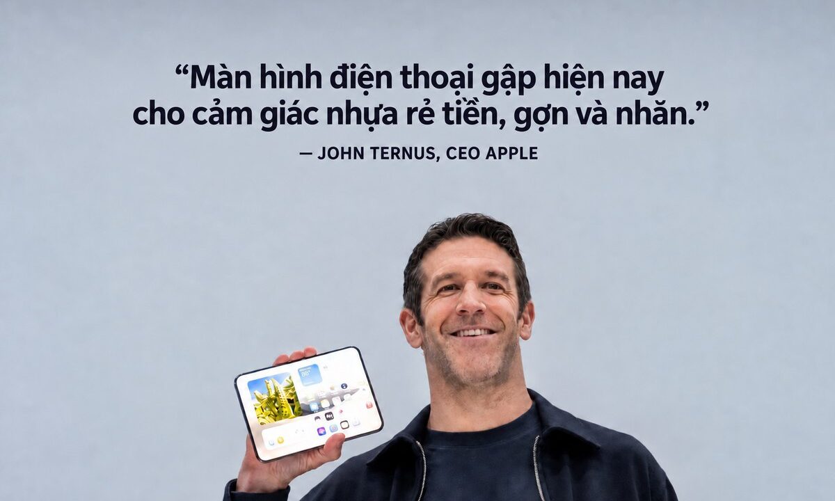 iPhone Duo: Apple đặt tiêu chuẩn mới cho màn hình gập như thế nào