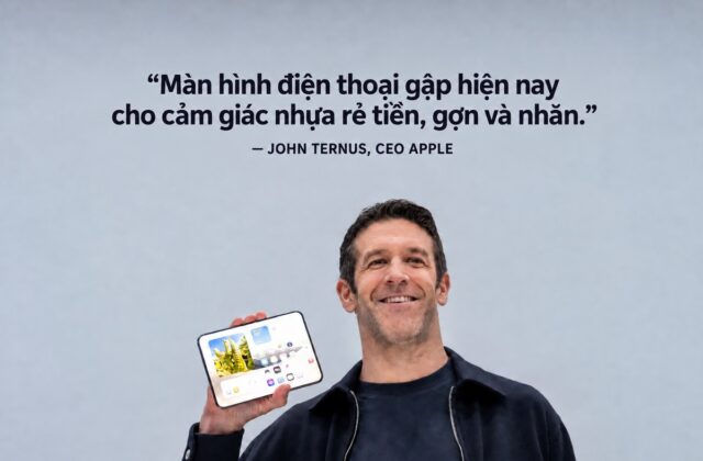 iPhone Duo: Apple đặt tiêu chuẩn mới cho màn hình gập như thế nào