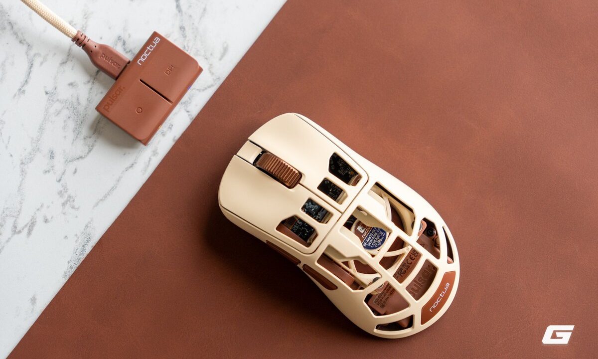 Feinmann F01 Noctua Edition: Chuột gaming gắn quạt, giải pháp cho bàn tay dễ đổ mồ hôi