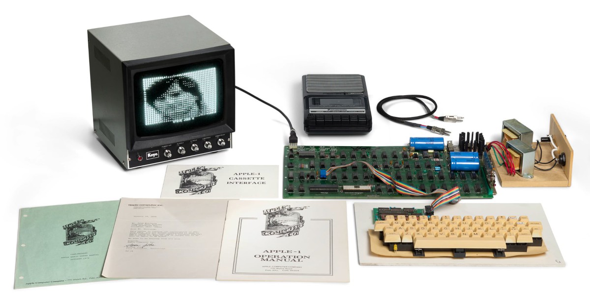 Máy Tính Cá Nhân Apple-1 Đang Được Đấu Giá Với Giá Trị Kỷ Lục