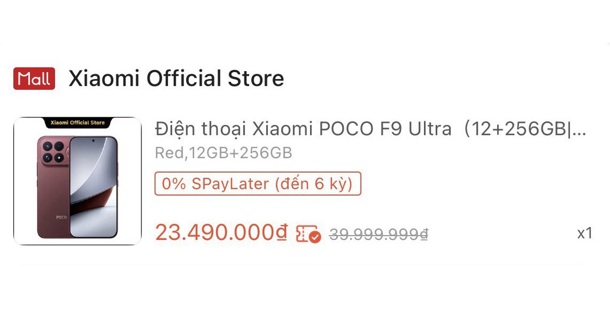 Xiaomi Giới Thiệu POCO F9 Ultra: Mẫu Flagship Mới Với Giá Bán Hấp Dẫn